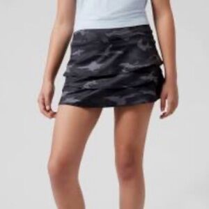 Athleta girl camo athletic skirt